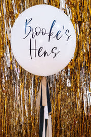 [INFLATED] Custom Bridal Giant - Bang Bang Balloons