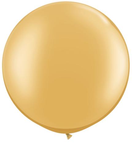 [INFLATED] Giant NYE plain colour balloon - Bang Bang Balloons