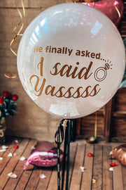 [INFLATED] Engagement Bubble - Bang Bang Balloons
