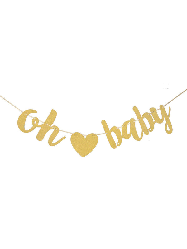 Oh Baby Banner - Bang Bang Balloons