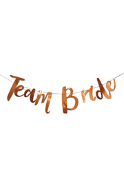 Team Bride Banner - Bang Bang Balloons