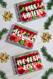 Personalised Christmas Candy Box