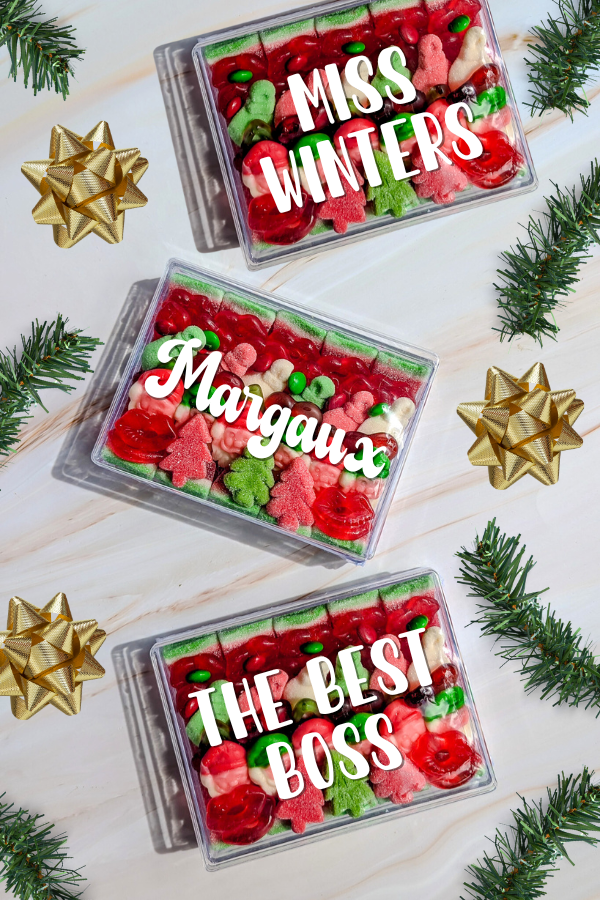 Personalised Christmas Candy Box