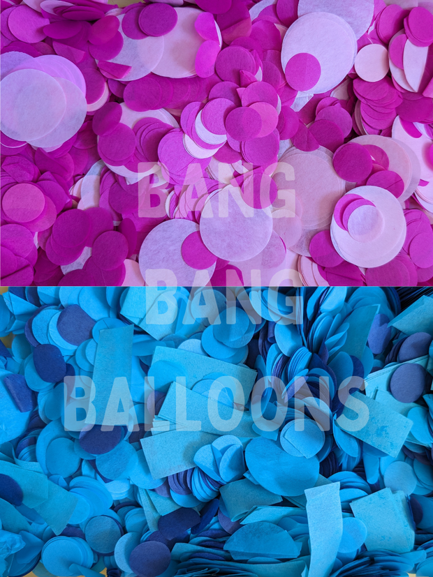 [UNINFLATED] DIY Gender Reveal Balloon Kit - Bang Bang Balloons