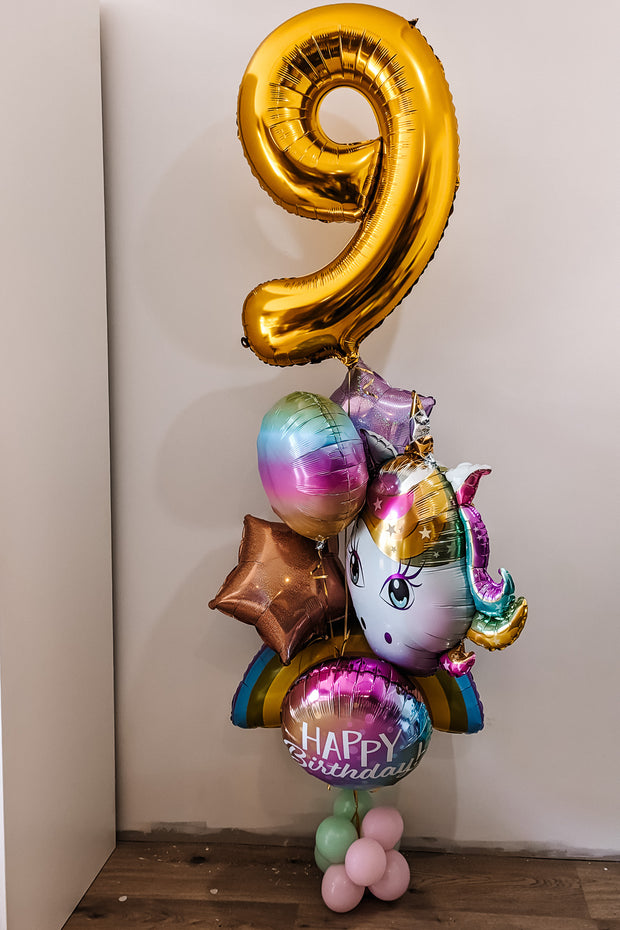 [INFLATED] Unicorn Bouquet - Bang Bang Balloons