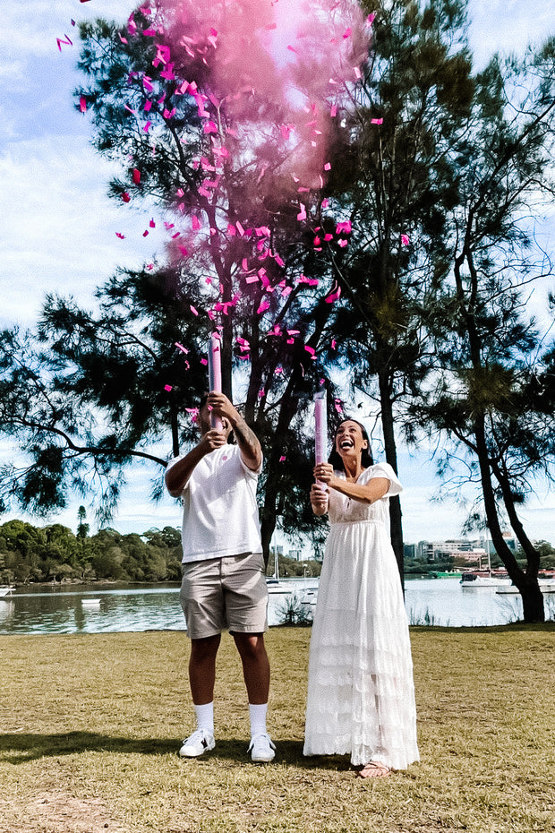 Gender Reveal Cannon - It's a girl (Pink)