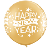 Giant Happy New Year Balloon - Bang Bang Balloons