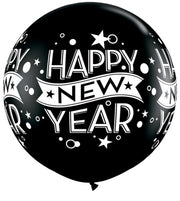 Giant Happy New Year Balloon - Bang Bang Balloons