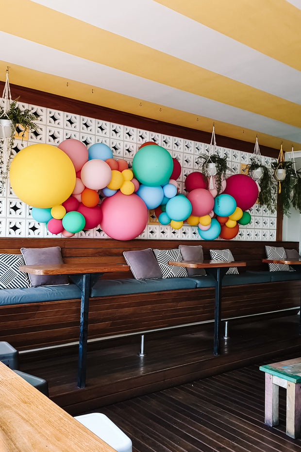 [INFLATED] Balloon Garland Installation