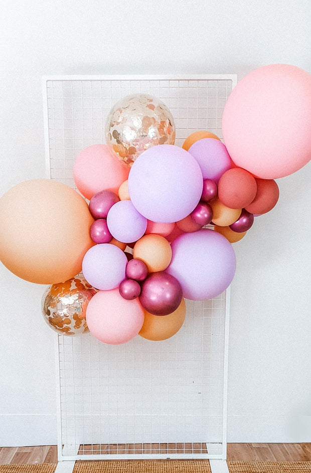 DIY Balloon Garland Kit - Fairyfloss (pink, peach, lilac) - Bang Bang Balloons