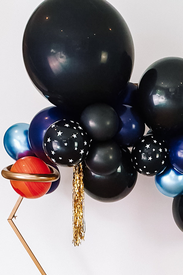 DIY Balloon Garland Kit - Starry Night (navy, black) - Bang Bang Balloons