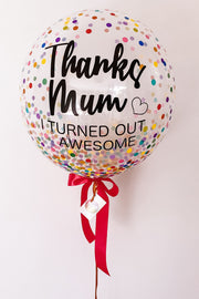 [INFLATED] Custom Bubble - Mothers Day - Bang Bang Balloons