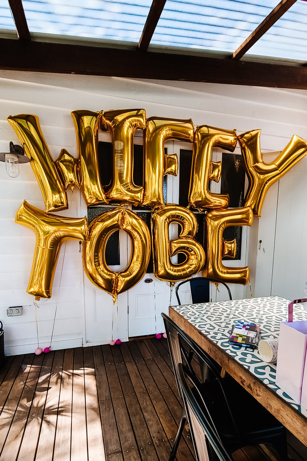 [INFLATED] Wifey/Bride to Be - Bang Bang Balloons