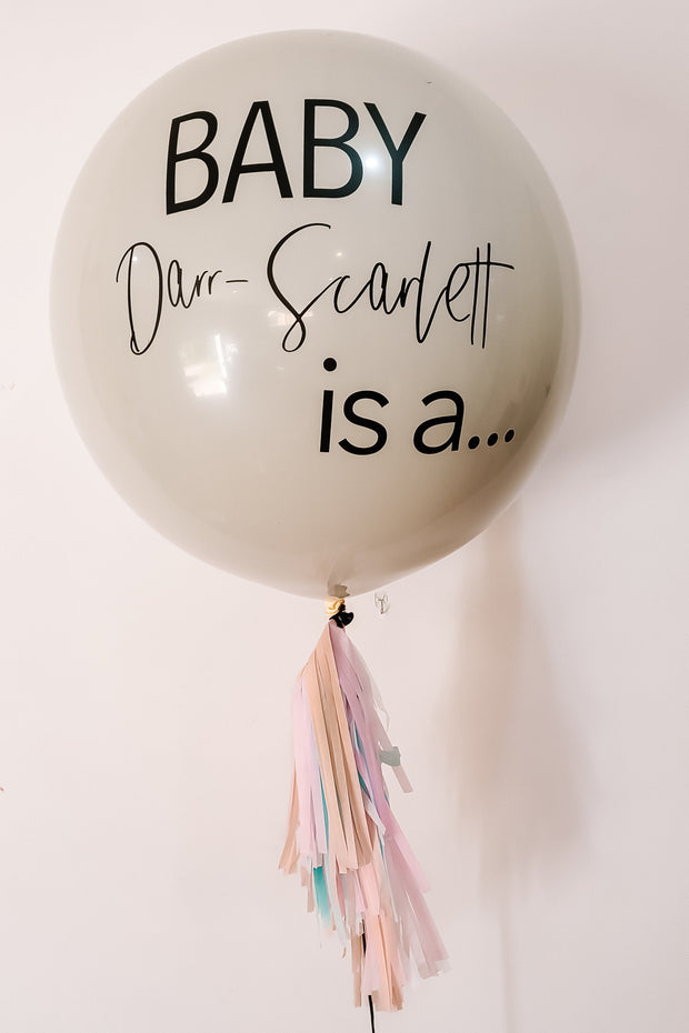 [INFLATED] Deluxe Gender Reveal Balloon