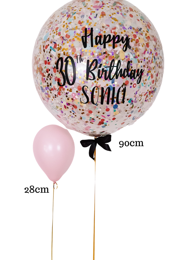[INFLATED] Giant Solid Colour Balloons + TEXT