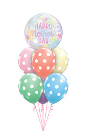 [INFLATED] Polka Dot Mothers Day Bubble - Bang Bang Balloons