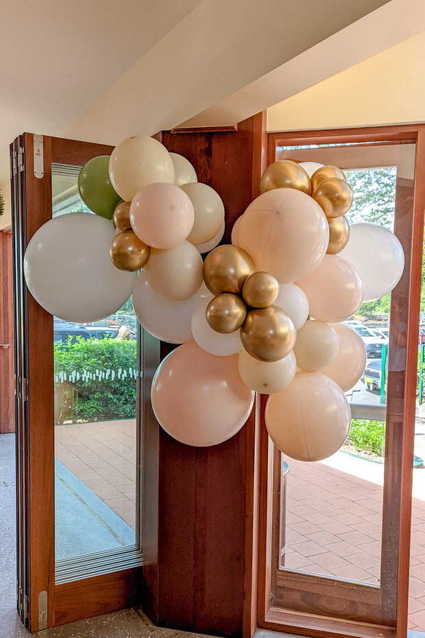 DIY Balloon Garland Kit - Oh Baby (Mint, Peach, White, Gold)