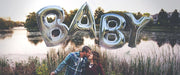 [UNINFLATED] Giant Letters - Baby | Oh baby | Boy | Girl - Bang Bang Balloons