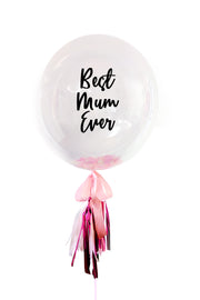 [INFLATED] Deluxe Custom Mothers Day Bubble - Bang Bang Balloons