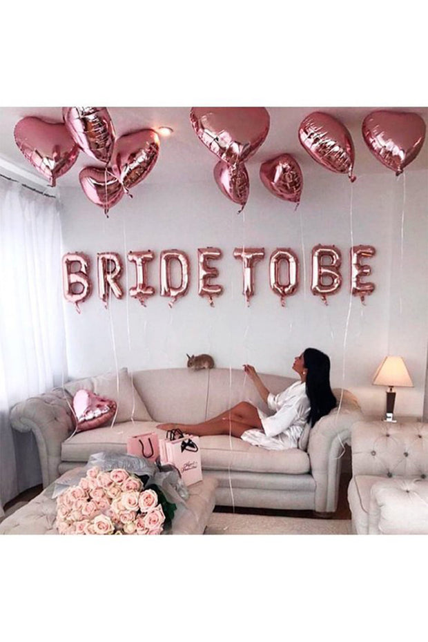 [INFLATED] Bride to be (16") bundle - Bang Bang Balloons