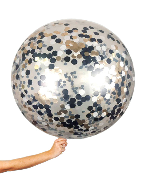Giant Balloons -  Glam Confetti - Bang Bang Balloons