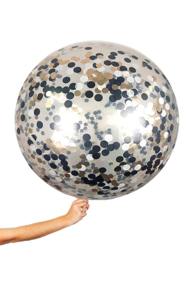 Giant Balloons -  Glam Confetti - Bang Bang Balloons