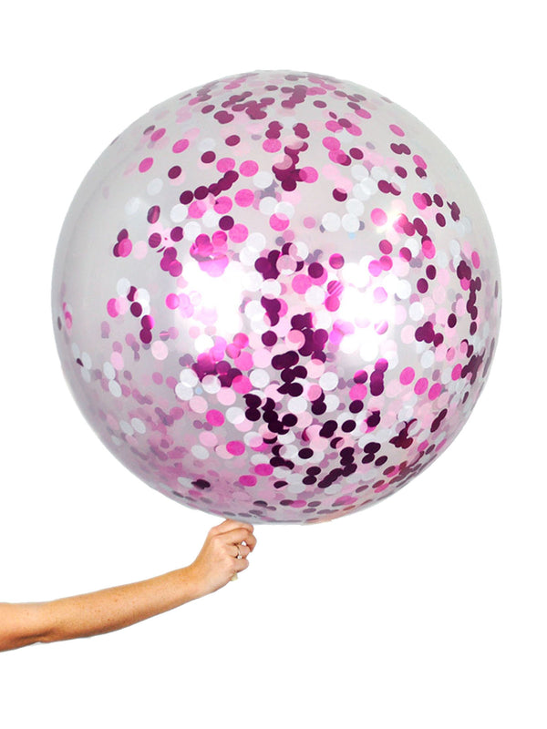 Giant Balloons - Pretty Woman Confetti - Bang Bang Balloons