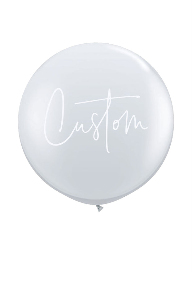 Giant Balloons - Custom Confetti Colour - Bang Bang Balloons