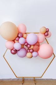 DIY Balloon Garland Kit - Fairyfloss (pink, peach, lilac) - Bang Bang Balloons
