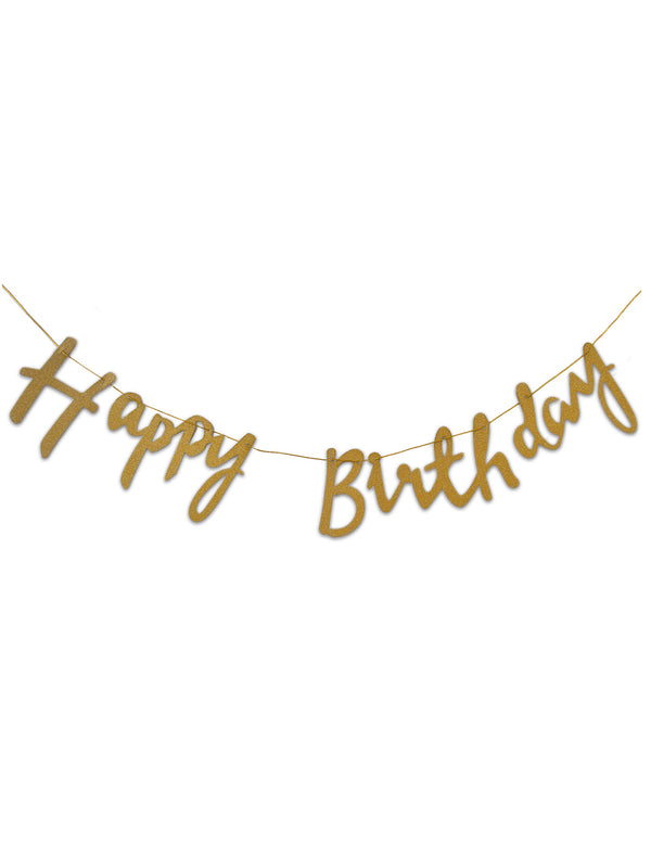 Happy Birthday Banner - Bang Bang Balloons