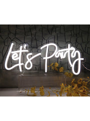 Neon Sign - Let's Party
