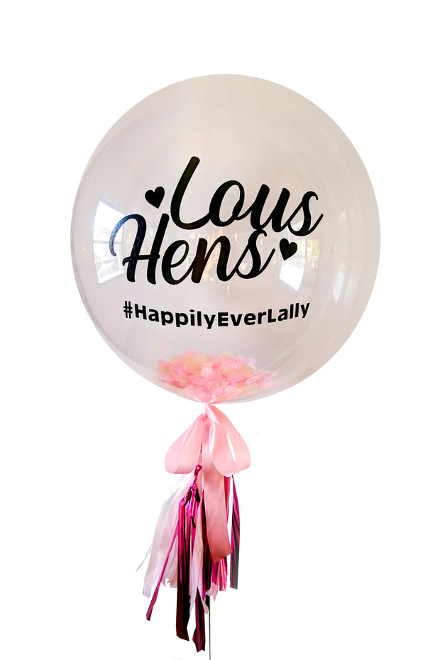 [INFLATED] Bridal Shower Bubble - Bang Bang Balloons