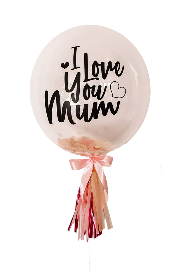 [INFLATED] Deluxe Custom Mothers Day Bubble - Bang Bang Balloons