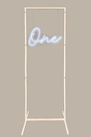 Neon Sign - One