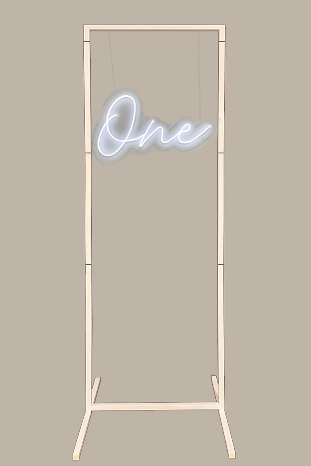 Neon Sign - One