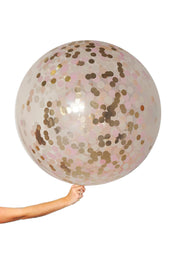 Giant Balloons -  Peachy Confetti - Bang Bang Balloons