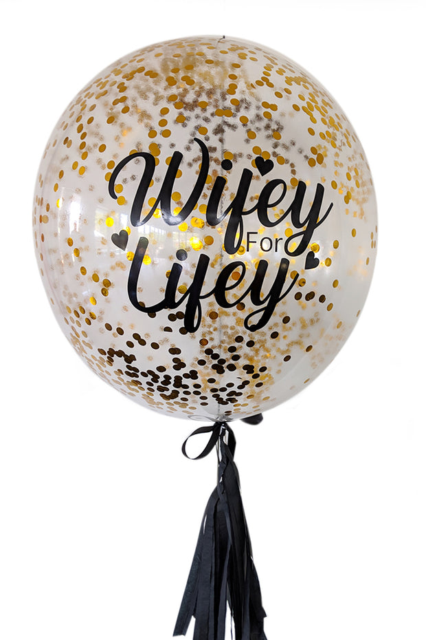 [INFLATED] Bridal Shower Bubble - Bang Bang Balloons